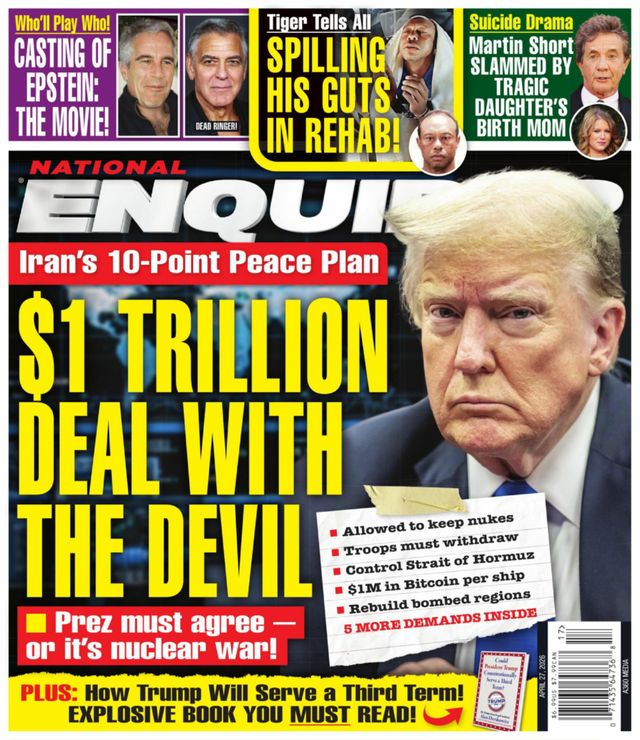 National Enquirer April 27, 2026 Issue Cover