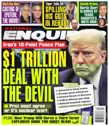 National Enquirer April 27, 2026 Issue Cover