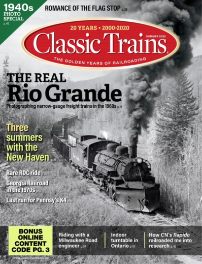 Classic Trains June 01, 2020 Issue Cover