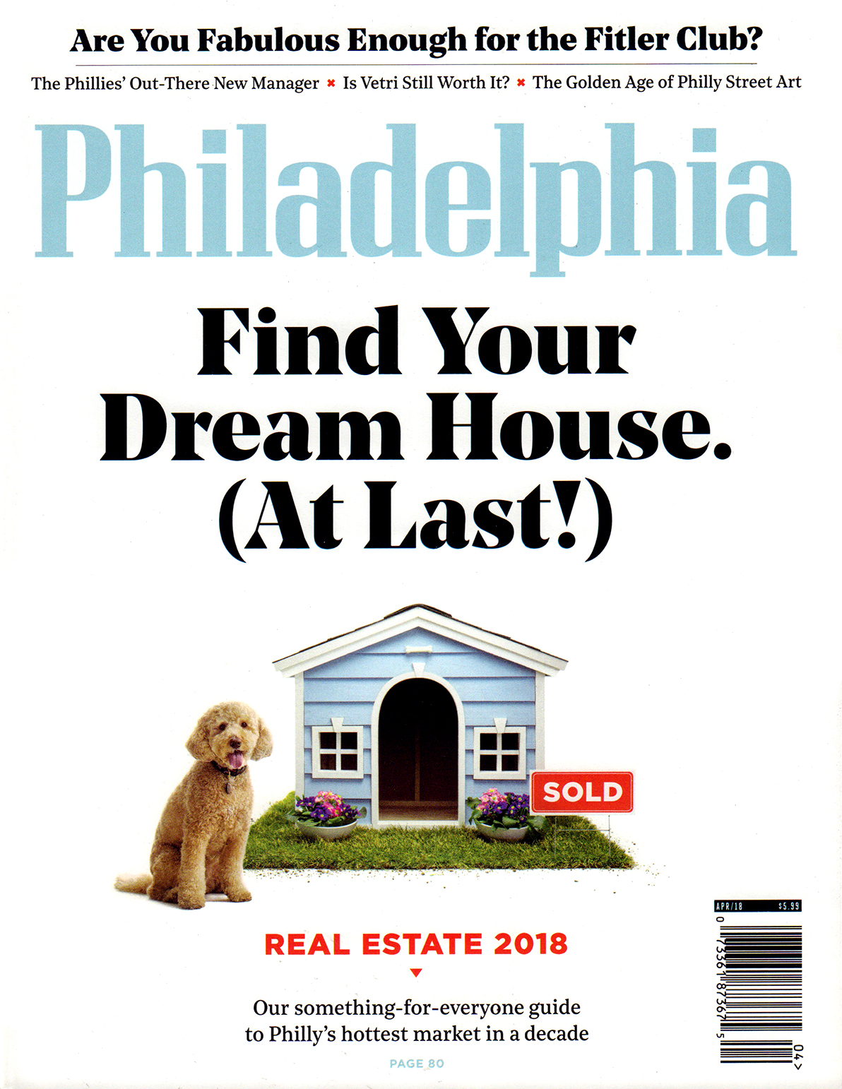 Philadelphia-Magazine April 01, 2018 Issue Cover