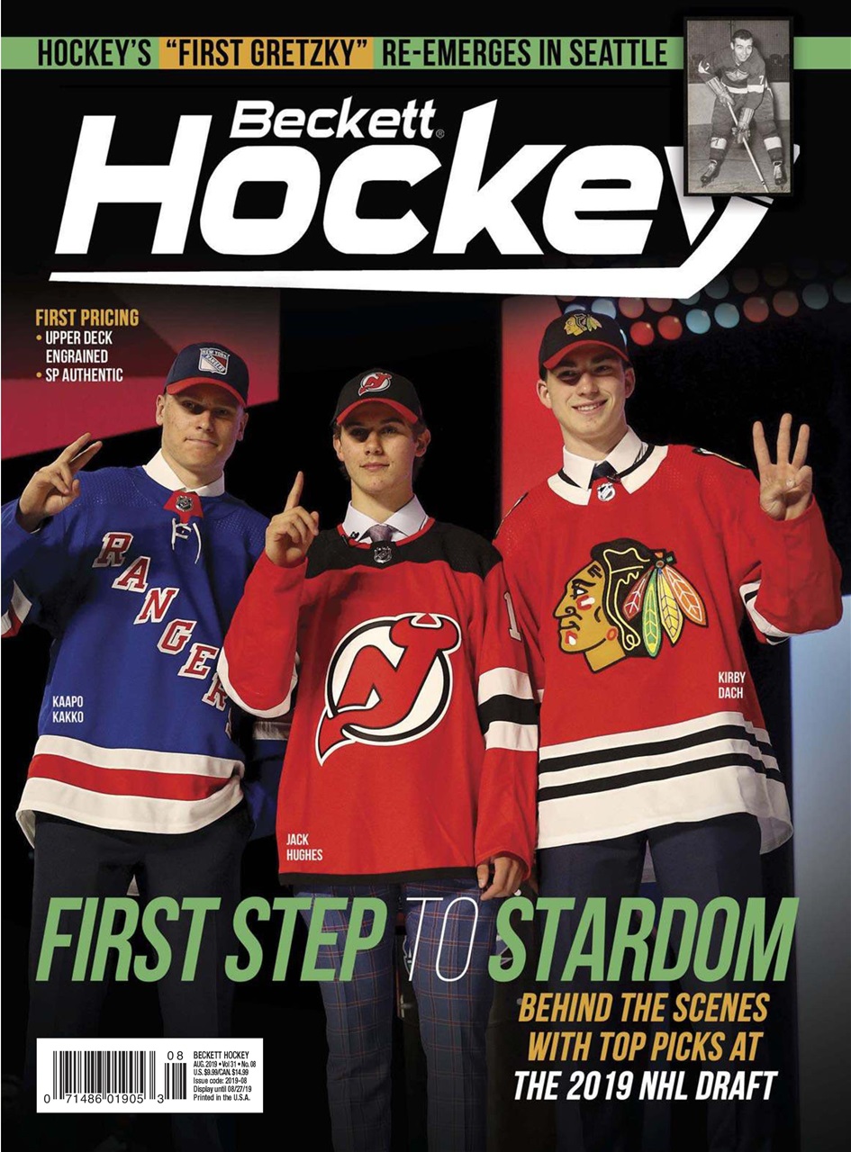 Beckett-Hockey August 01, 2019 Issue Cover
