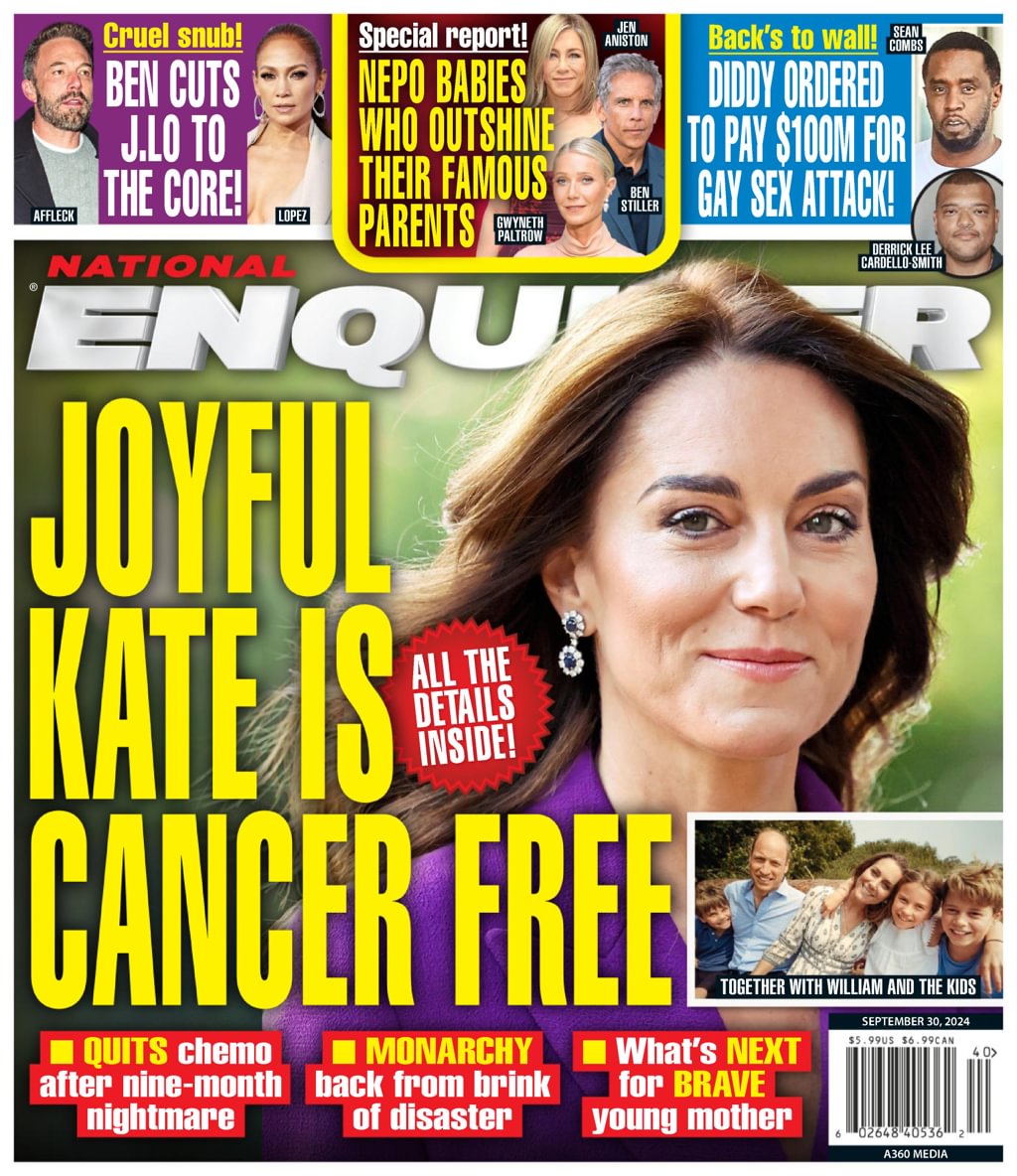 national-enquirer September 30, 2024 Issue Cover