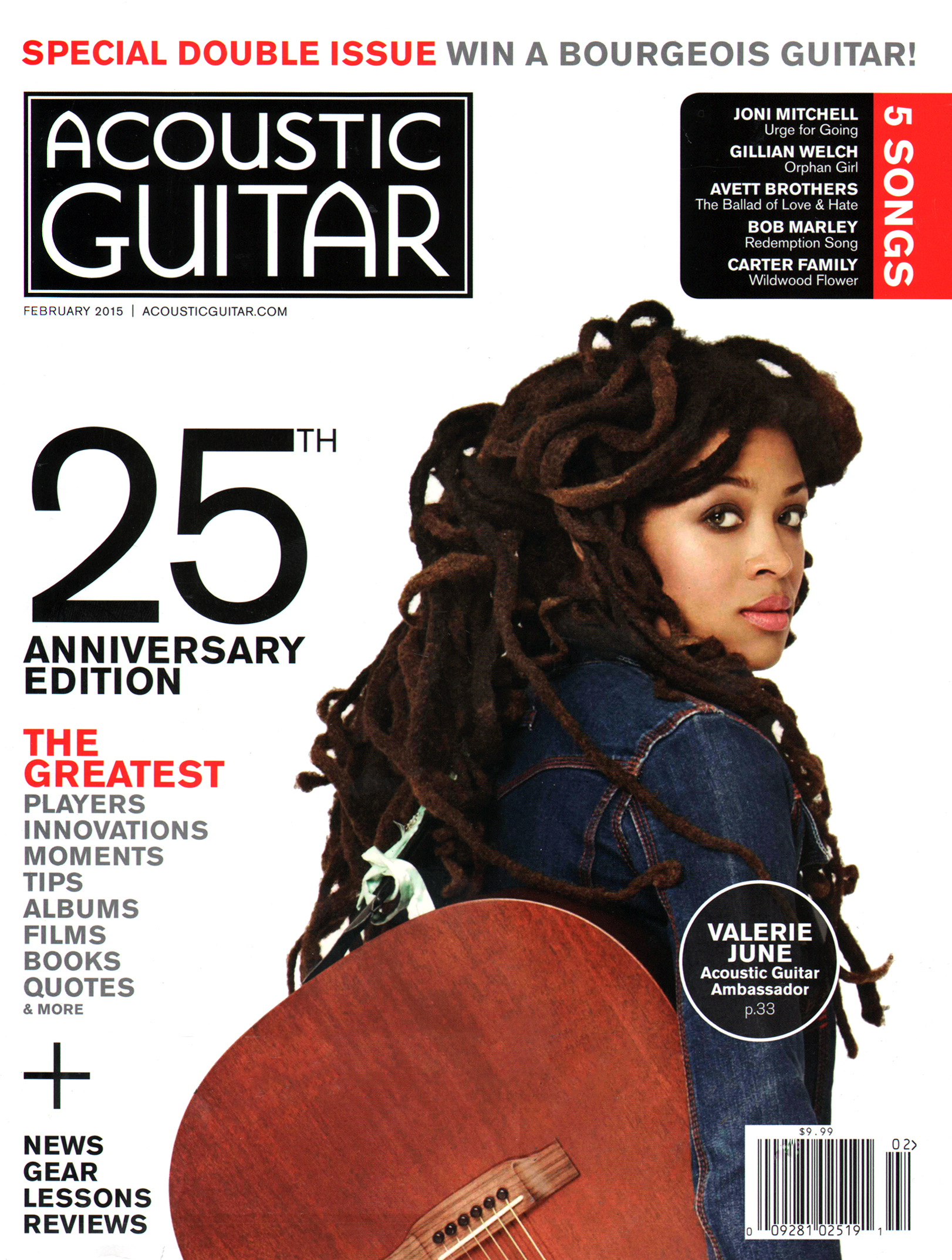 Acoustic-Guitar February 01, 2015 Issue Cover