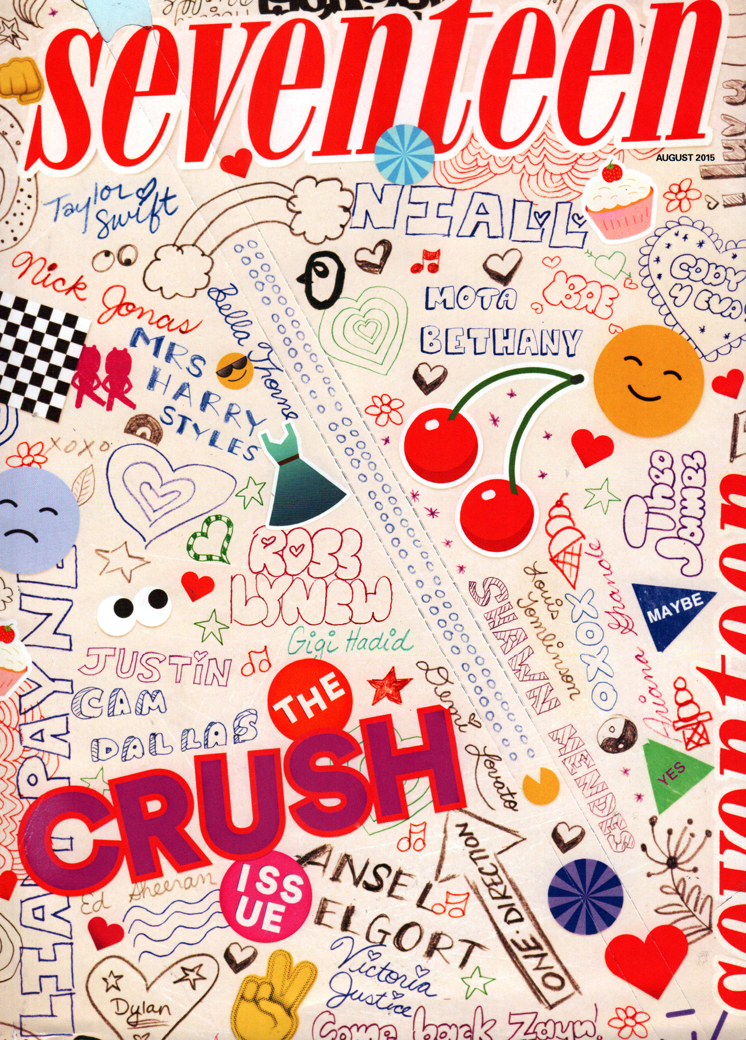 Seventeen August 01, 2015 Issue Cover