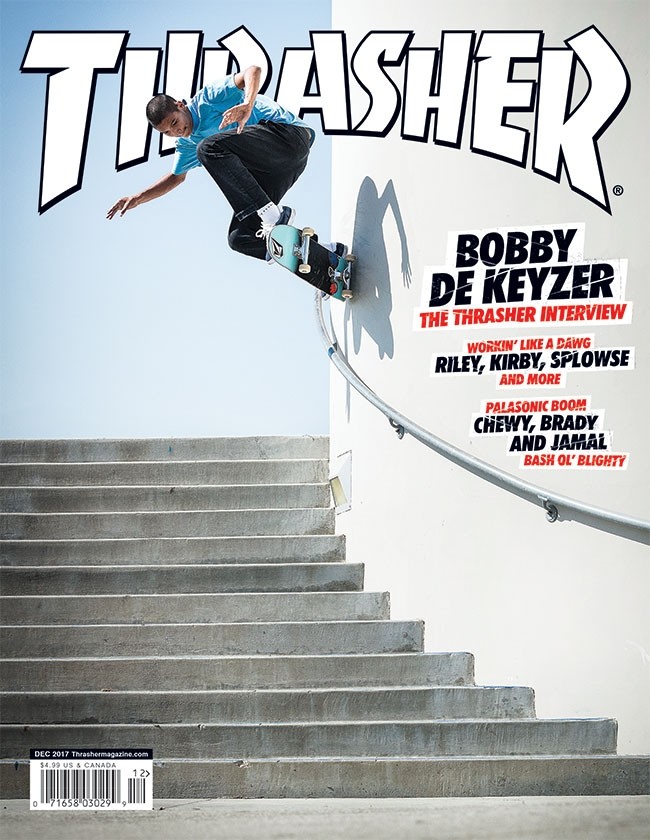 Thrasher December 01, 2017 Issue Cover