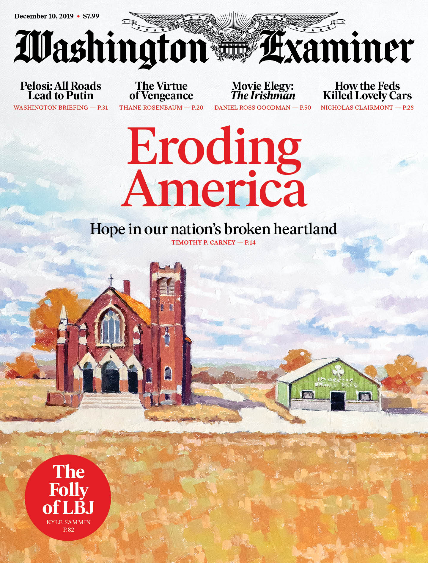 Washington-Examiner December 10, 2019 Issue Cover