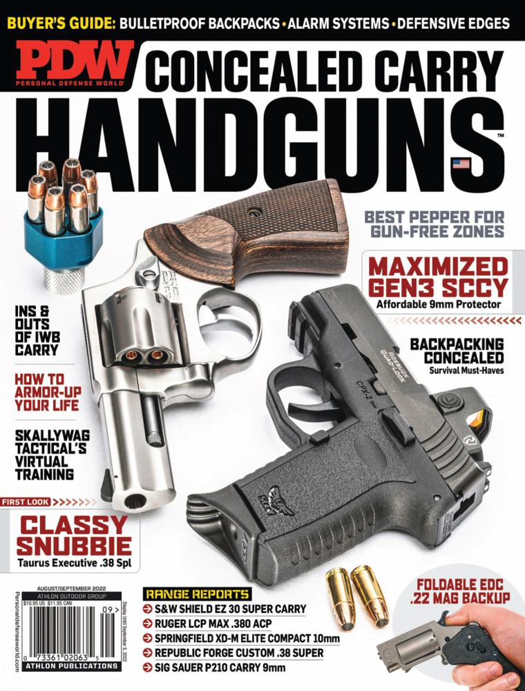 Personal-Defense-World August 01, 2022 Issue Cover
