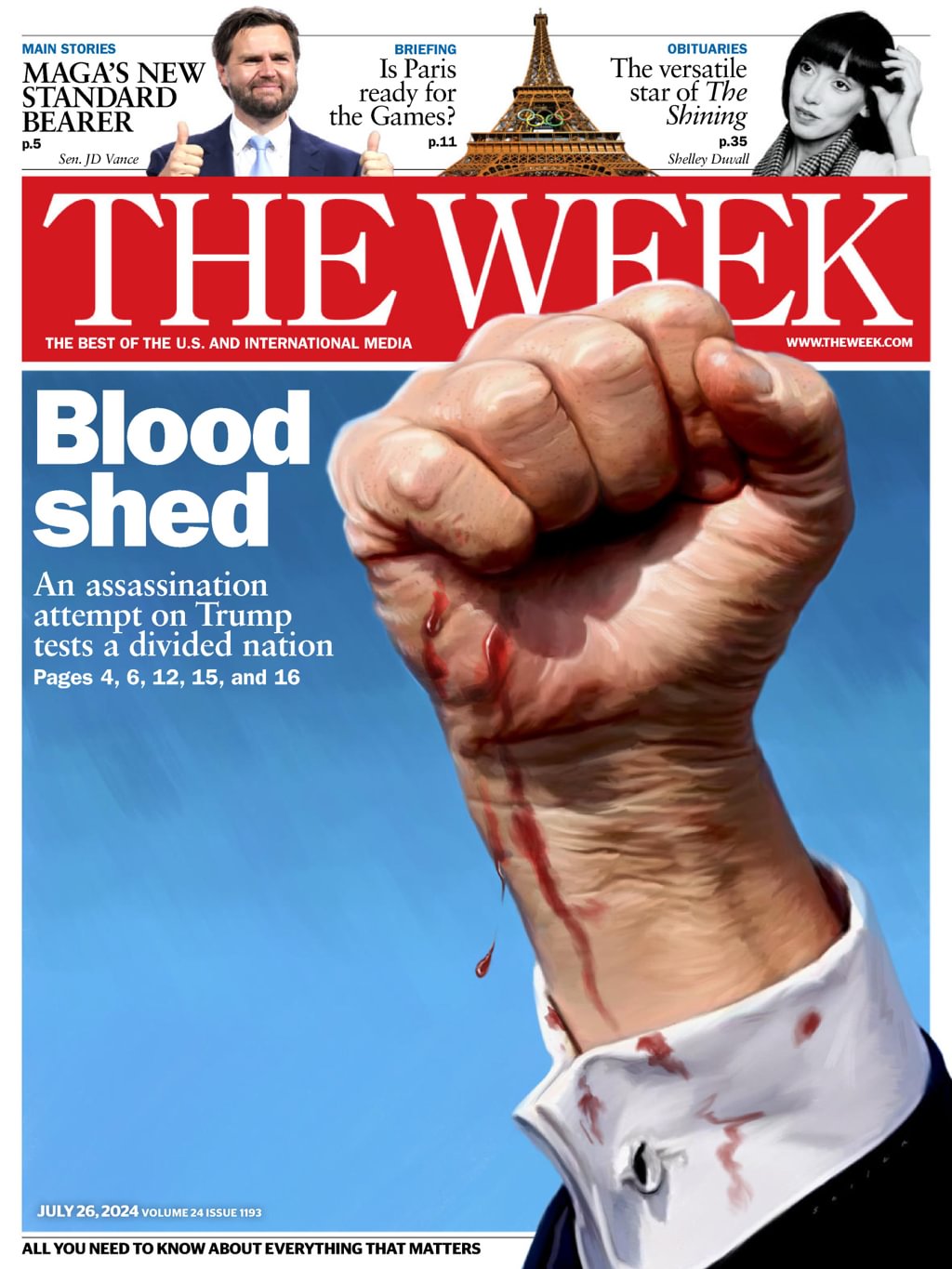 The-Week July 26, 2024 Issue Cover