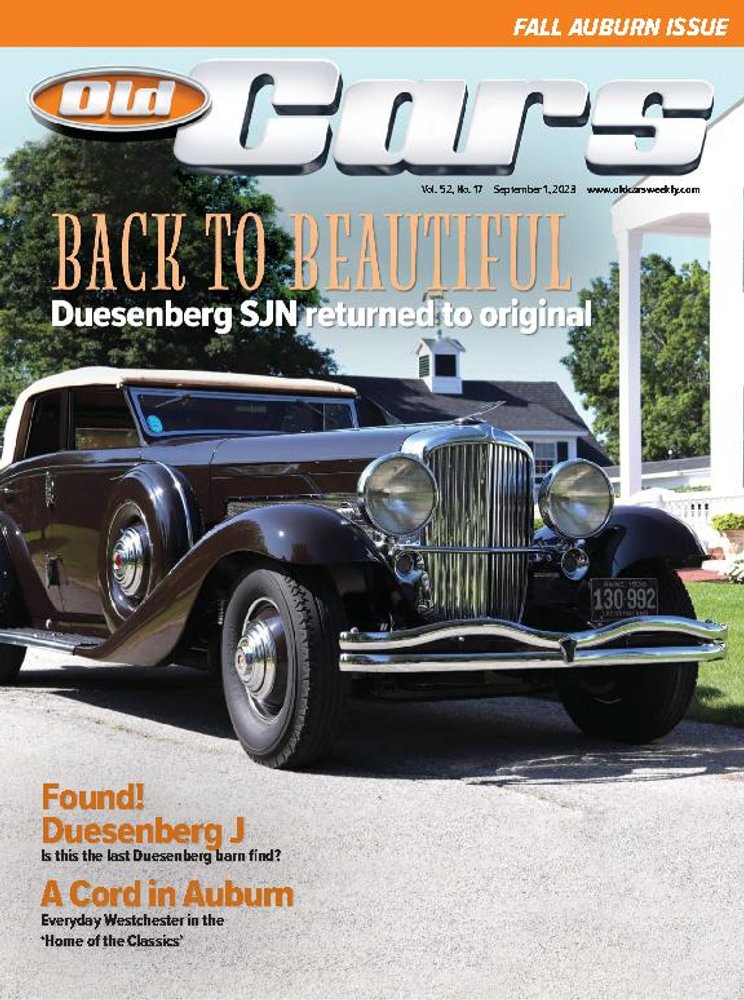 Old-Cars September 01, 2023 Issue Cover