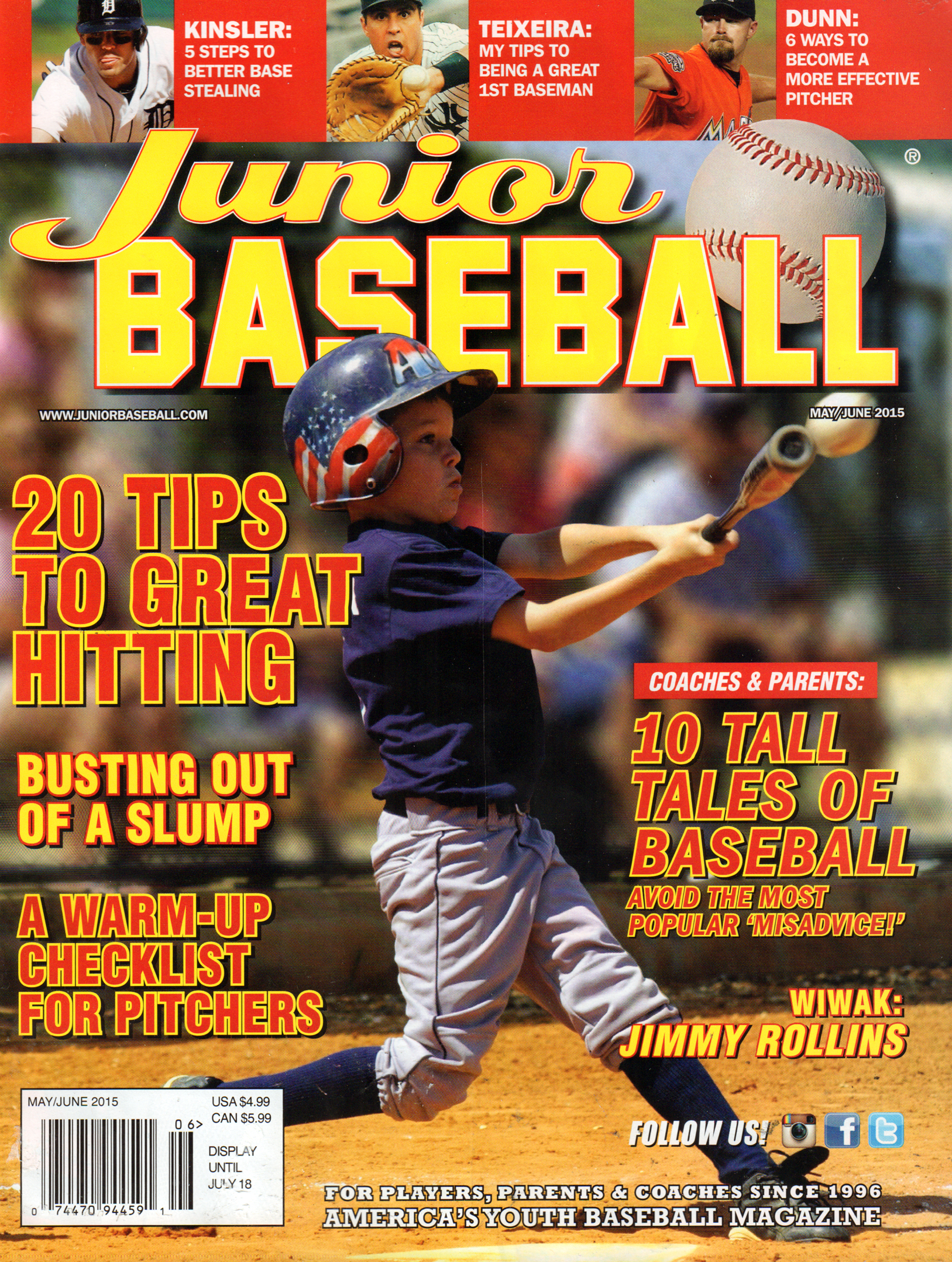 Junior-Baseball May 01, 2015 Issue Cover