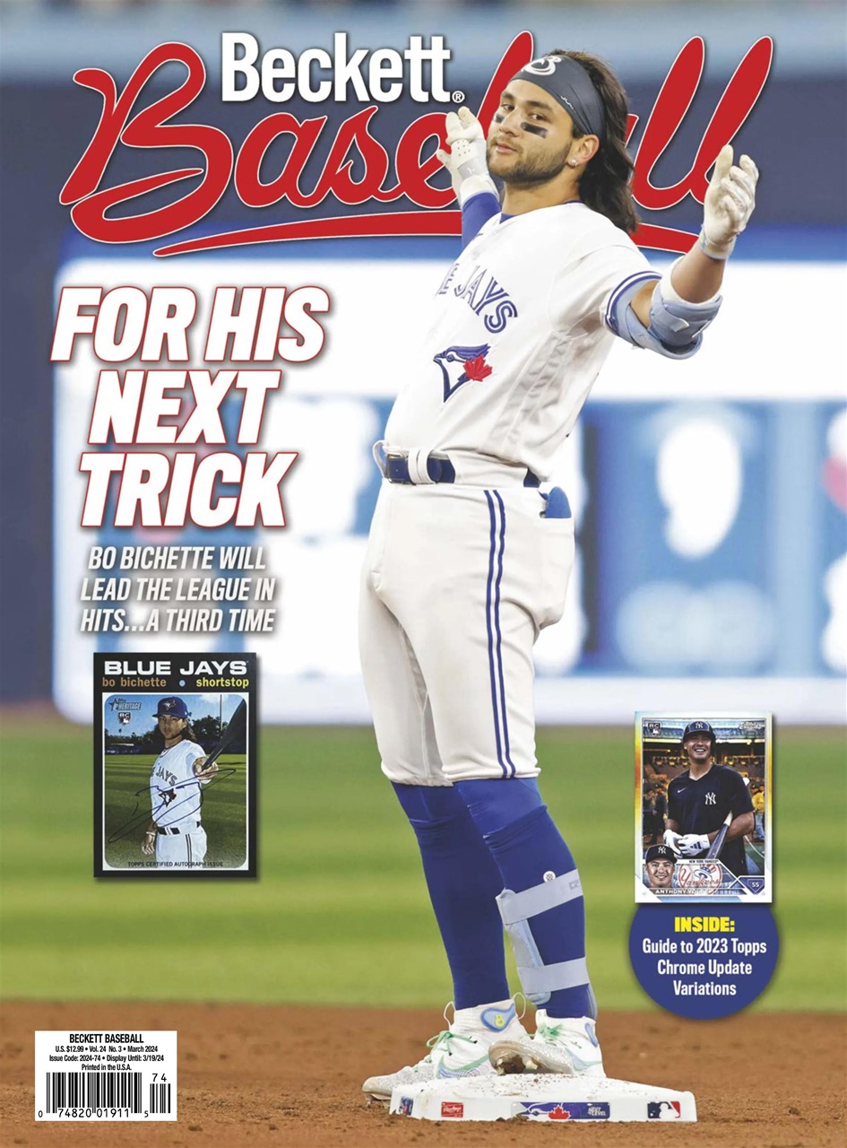 Beckett-Baseball March 01, 2024 Issue Cover