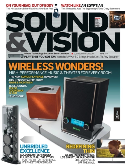 Sound & Vision June 01, 2017 Issue Cover