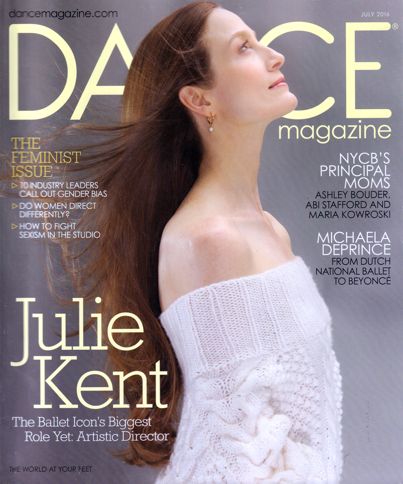 Dance-Magazine July 01, 2016 Issue Cover