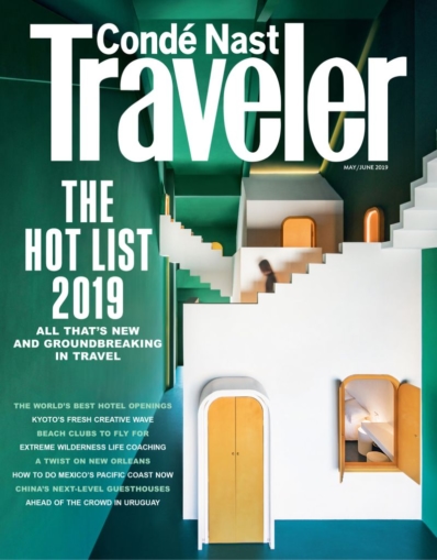 Condé Nast Traveler May 01, 2019 Issue Cover