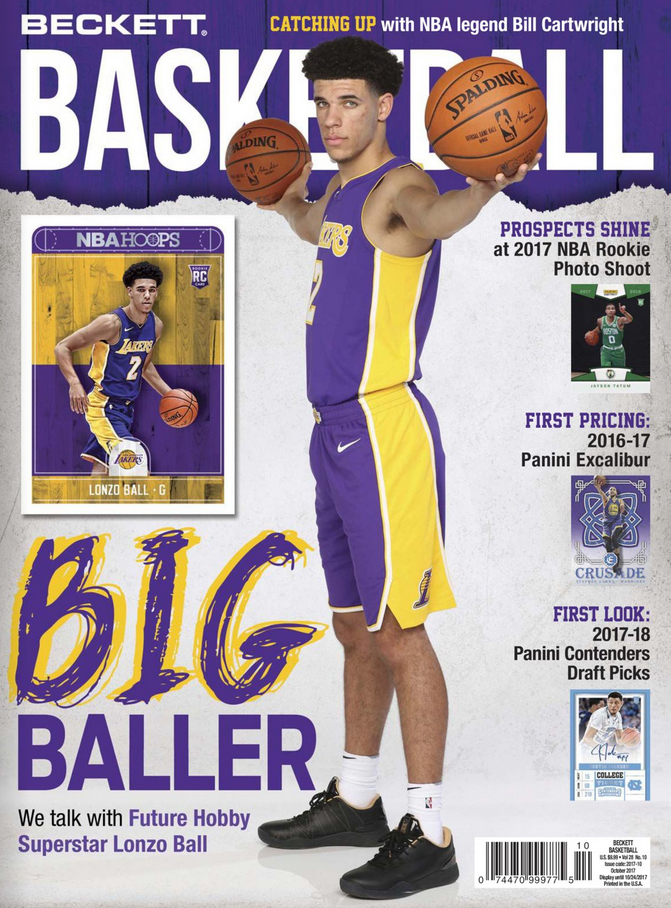 Beckett-Basketball October 01, 2017 Issue Cover