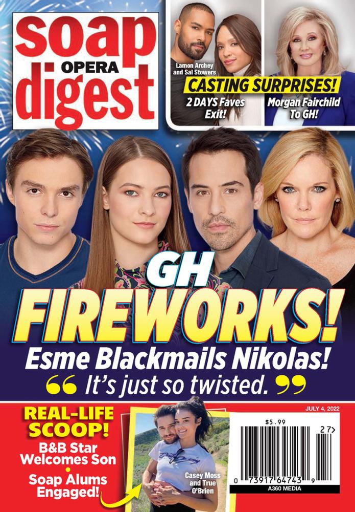 Soap-Opera-Digest July 04, 2022 Issue Cover