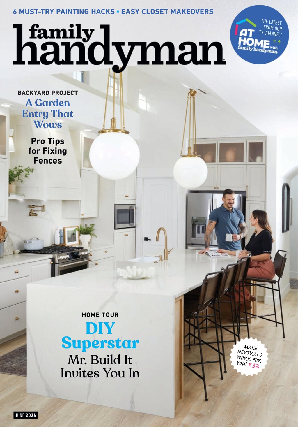 The-Family-Handyman June 01, 2024 Issue Cover