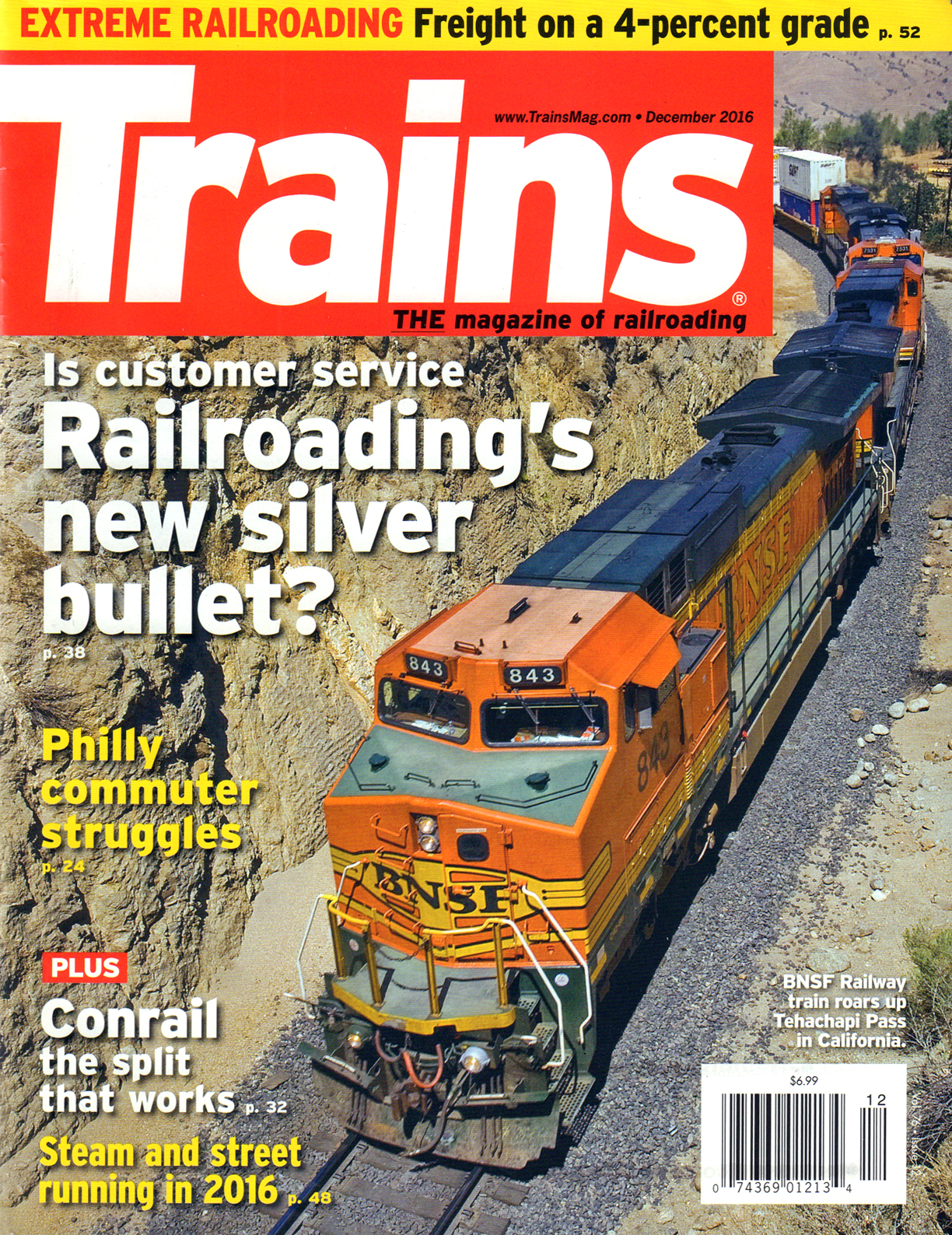 Trains December 01, 2016 Issue Cover