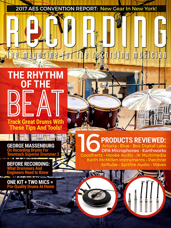 Recording-Magazine January 01, 2018 Issue Cover