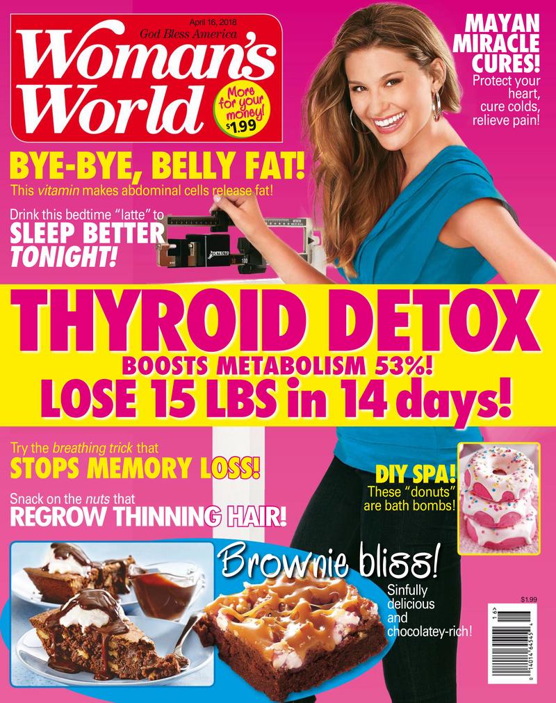 Womans-World April 16, 2018 Issue Cover
