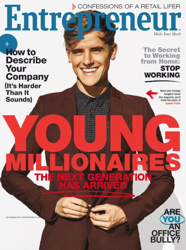 Entrepreneur September 01, 2016 Issue Cover