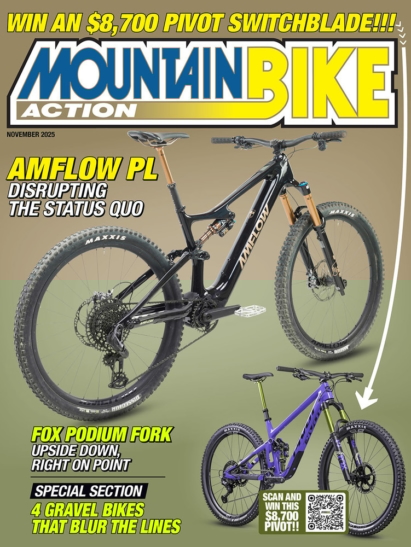 Mountain Bike Action November 01, 2025 Issue Cover