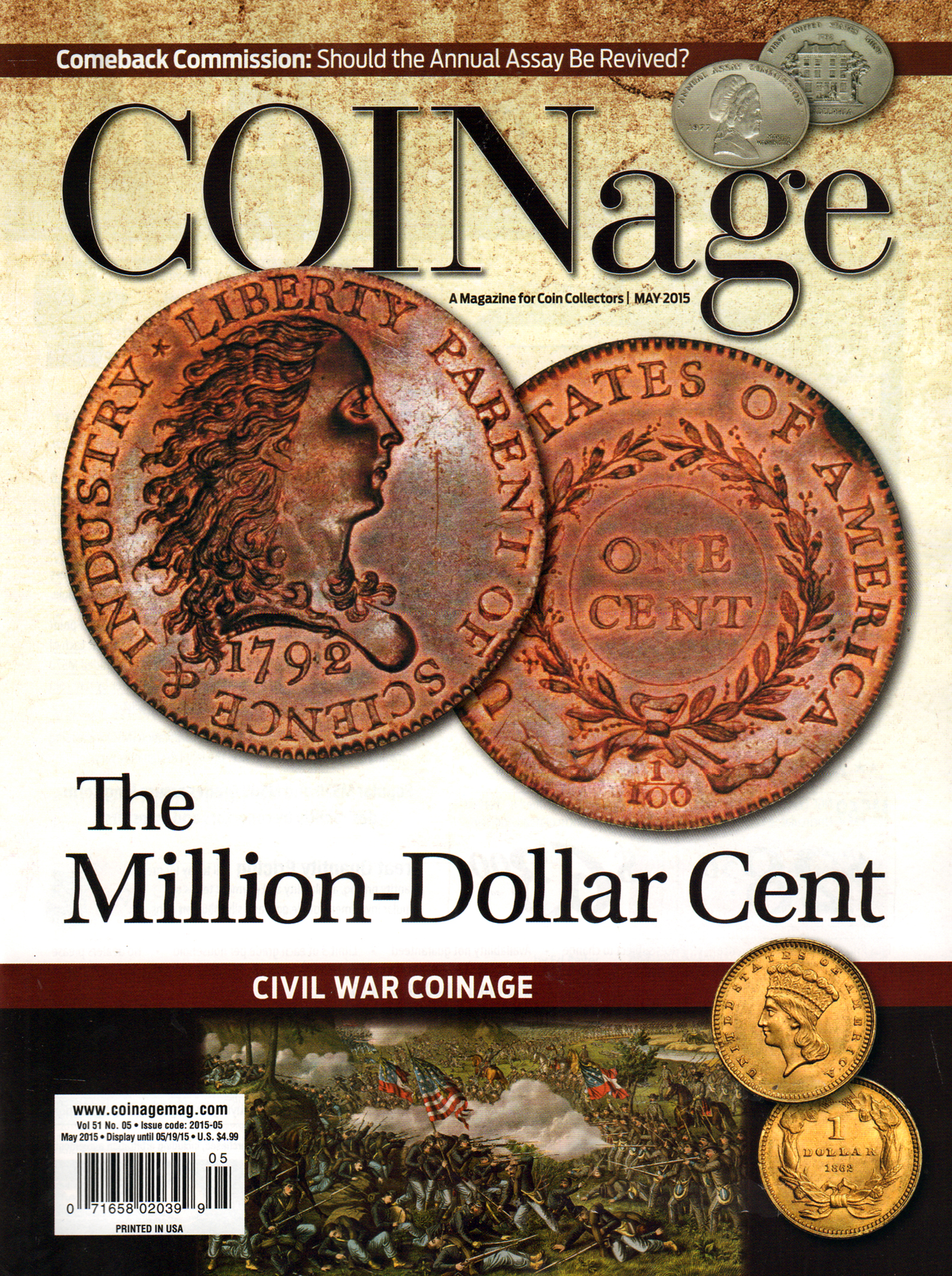 Coinage May 01, 2015 Issue Cover