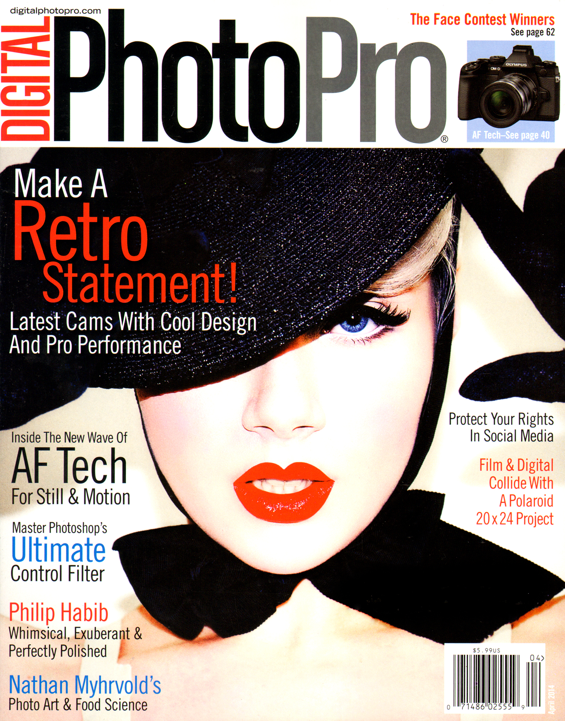 Digital-Photo-Pro April 01, 2014 Issue Cover