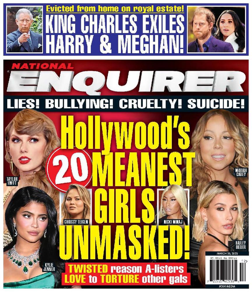 national-enquirer March 20, 2023 Issue Cover