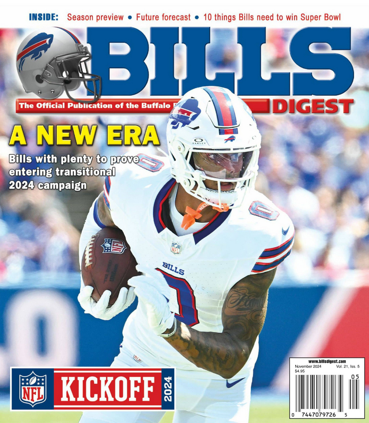Bills-Digest November 01, 2024 Issue Cover