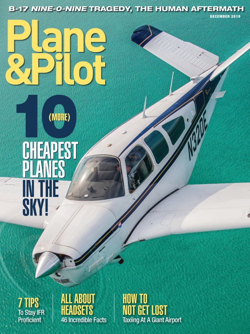 Plane-and-Pilot December 01, 2019 Issue Cover