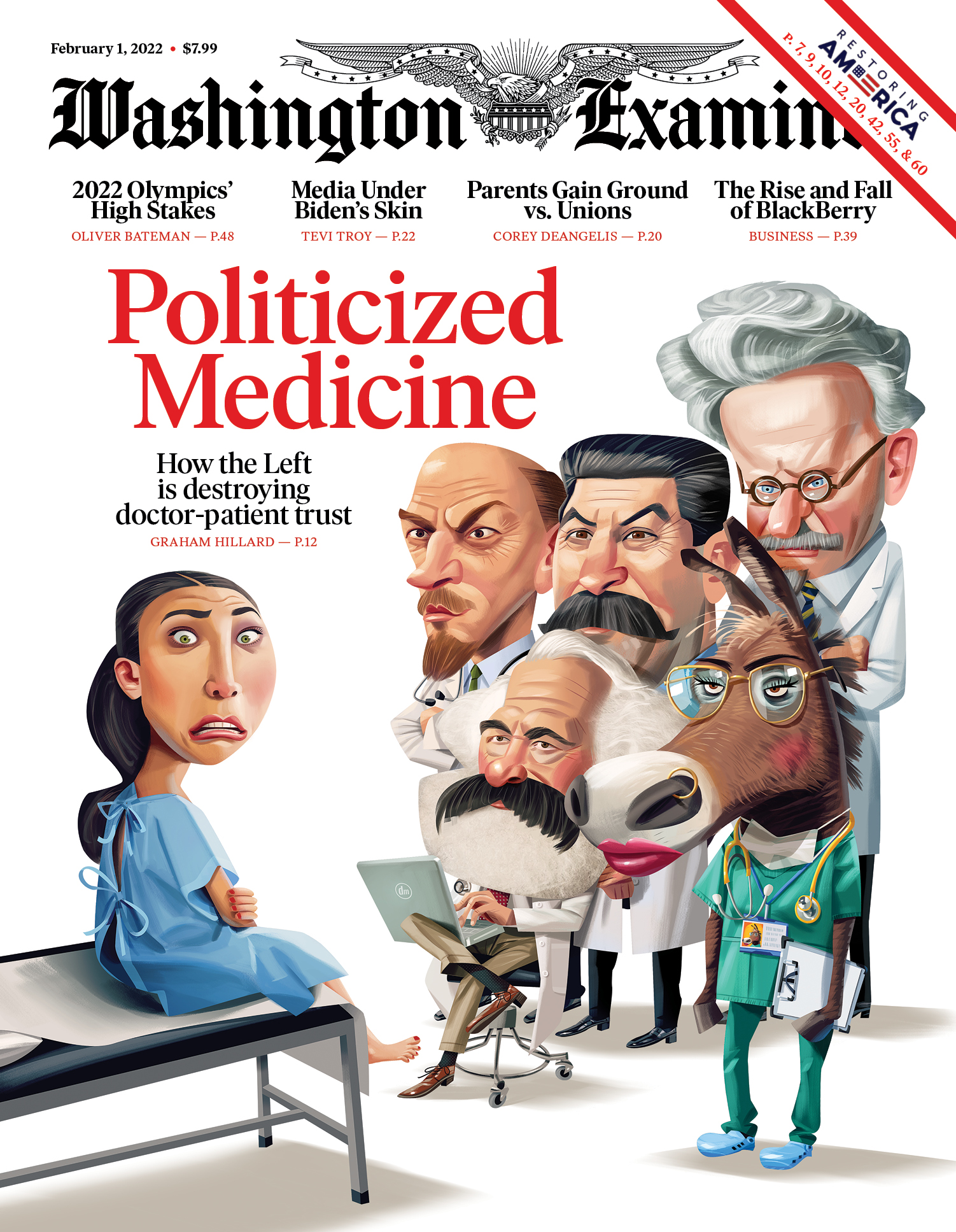 Washington-Examiner February 01, 2022 Issue Cover