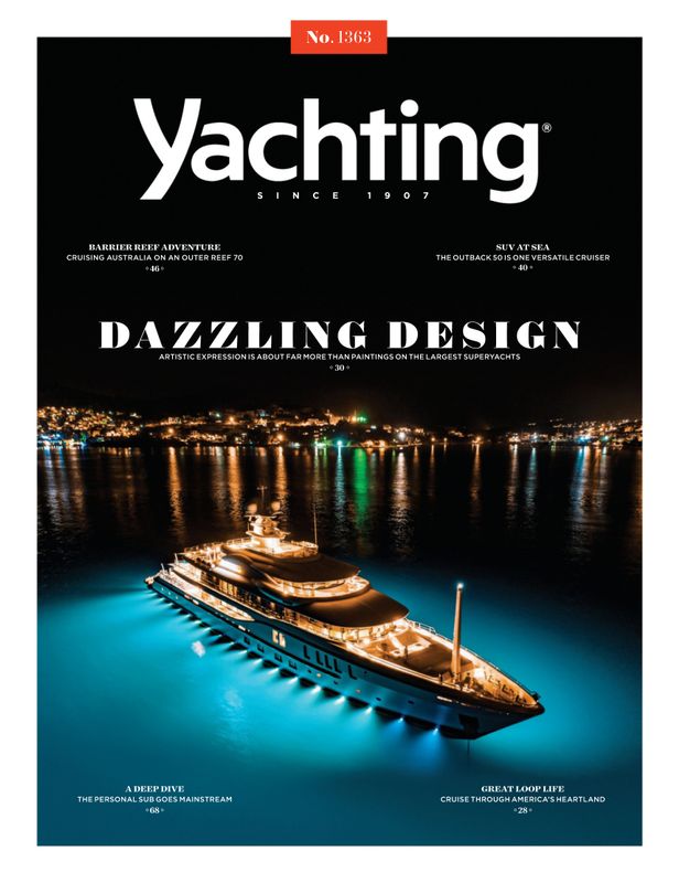 yachting August 01, 2020 Issue Cover