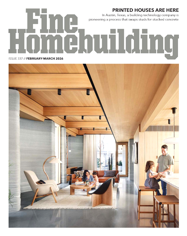 Fine Homebuilding February 01, 2026 Issue Cover
