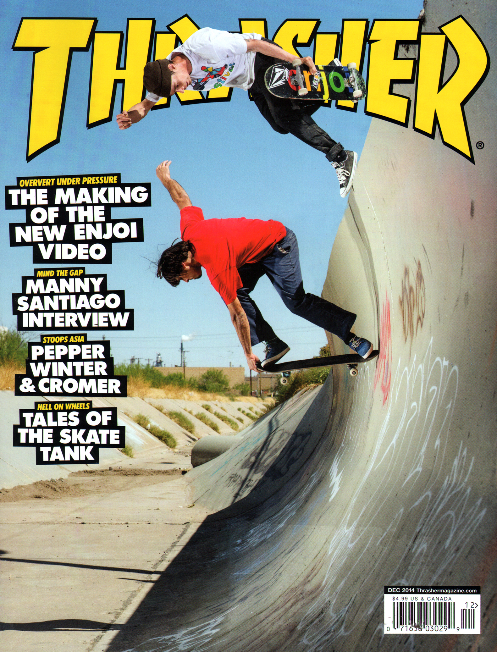 Thrasher December 01, 2014 Issue Cover