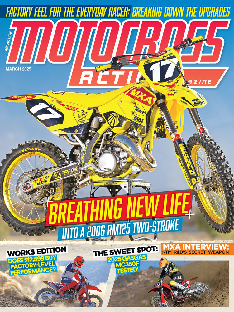 Motocross-Action March 01, 2025 Issue Cover