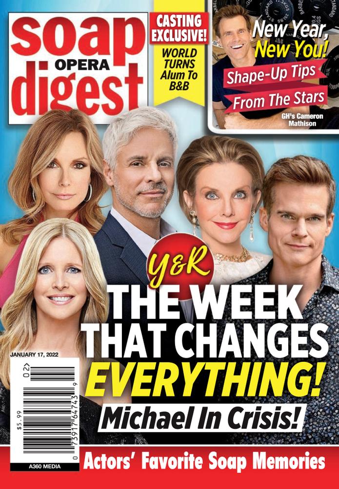 soap-opera-digest January 17, 2022 Issue Cover