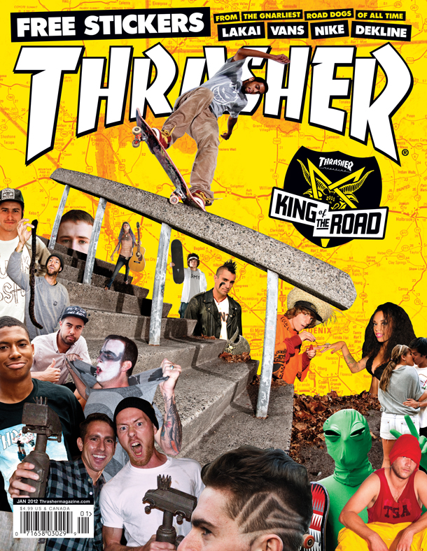 Thrasher January 01, 2012 Issue Cover