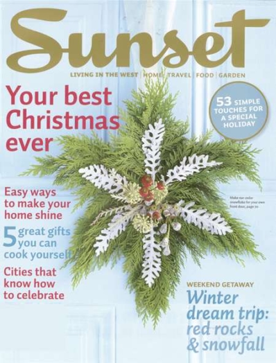 Sunset December 01, 2007 Issue Cover