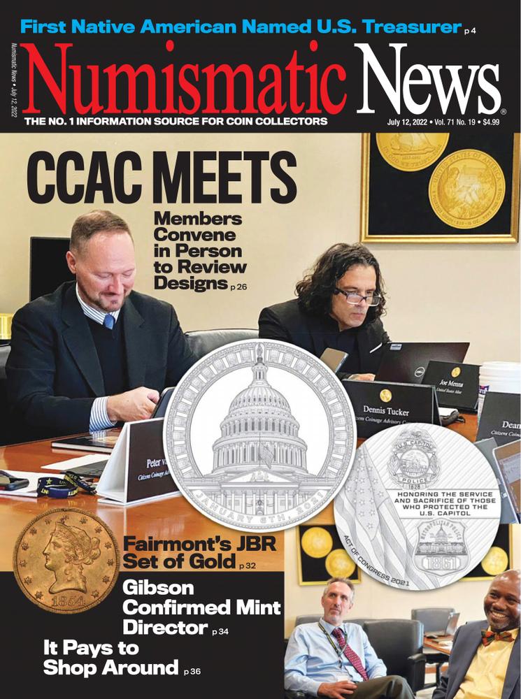 Numismatic-News July 12, 2022 Issue Cover