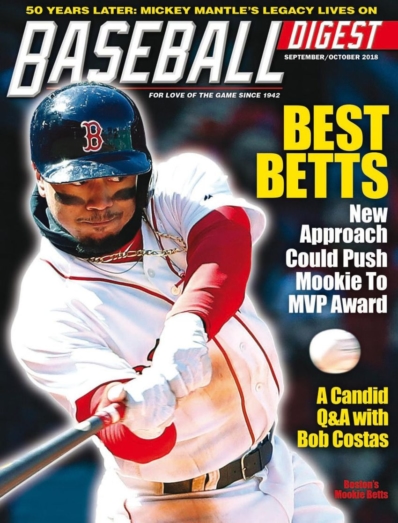 Baseball Digest September 01, 2018 Issue Cover