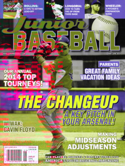 Junior Baseball May 01, 2014 Issue Cover