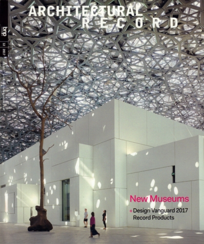 Architectural Record December 01, 2017 Issue Cover