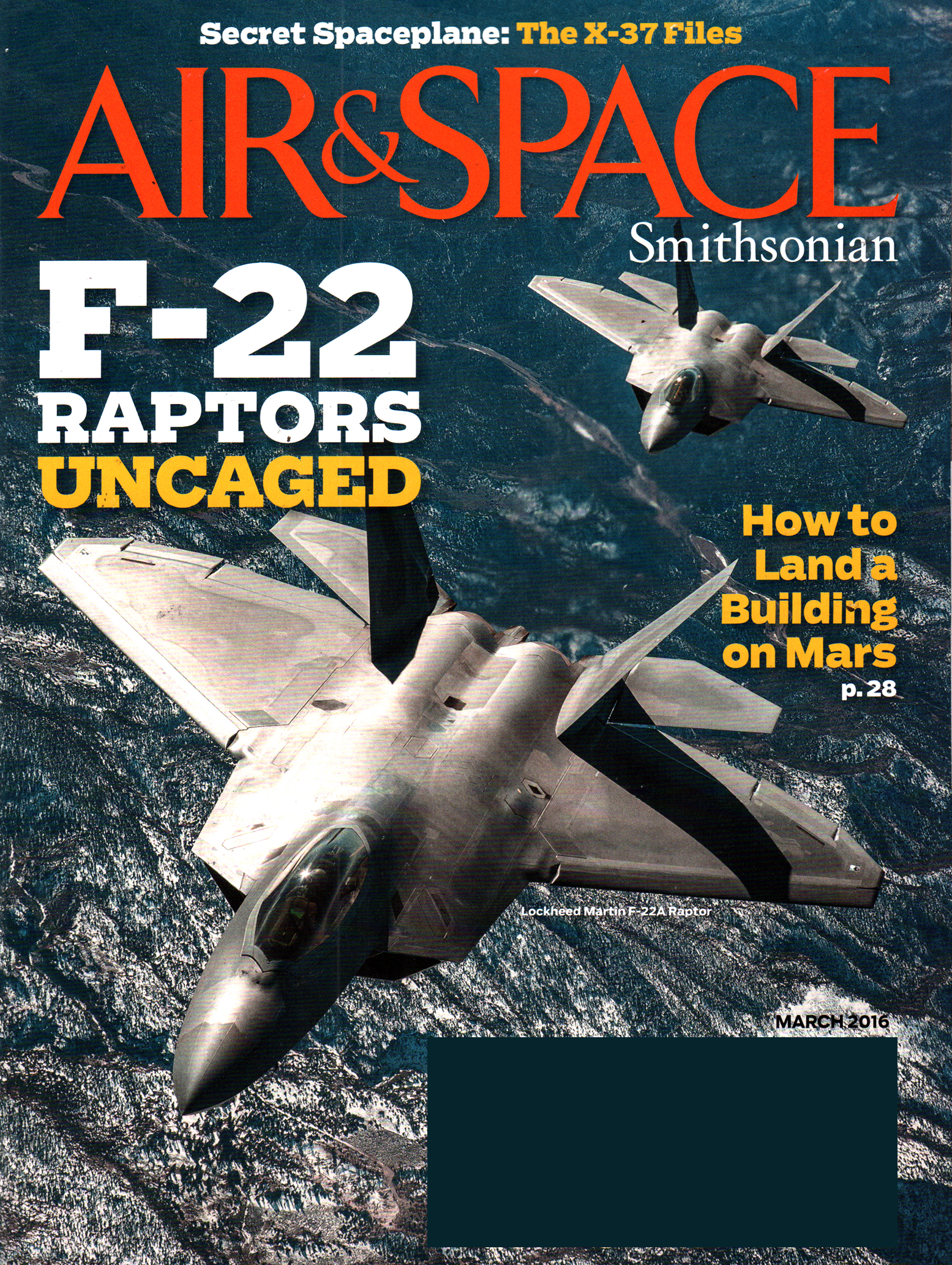 Air-and-Space March 01, 2016 Issue Cover