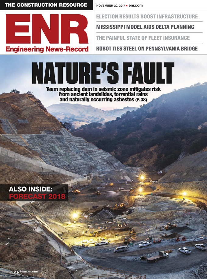 Engineering-News-Record November 20, 2017 Issue Cover