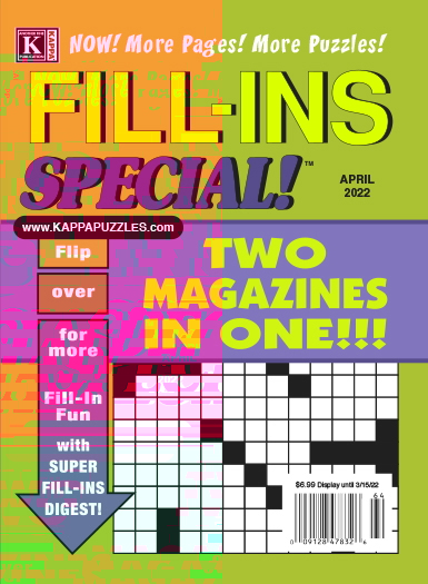 Fill Ins Special April 01, 2024 Issue Cover
