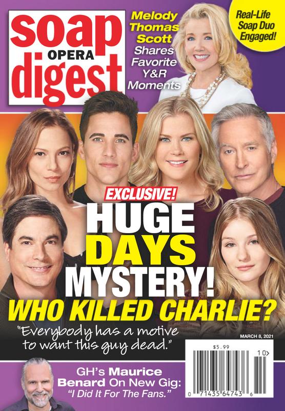 Soap-Opera-Digest March 08, 2021 Issue Cover