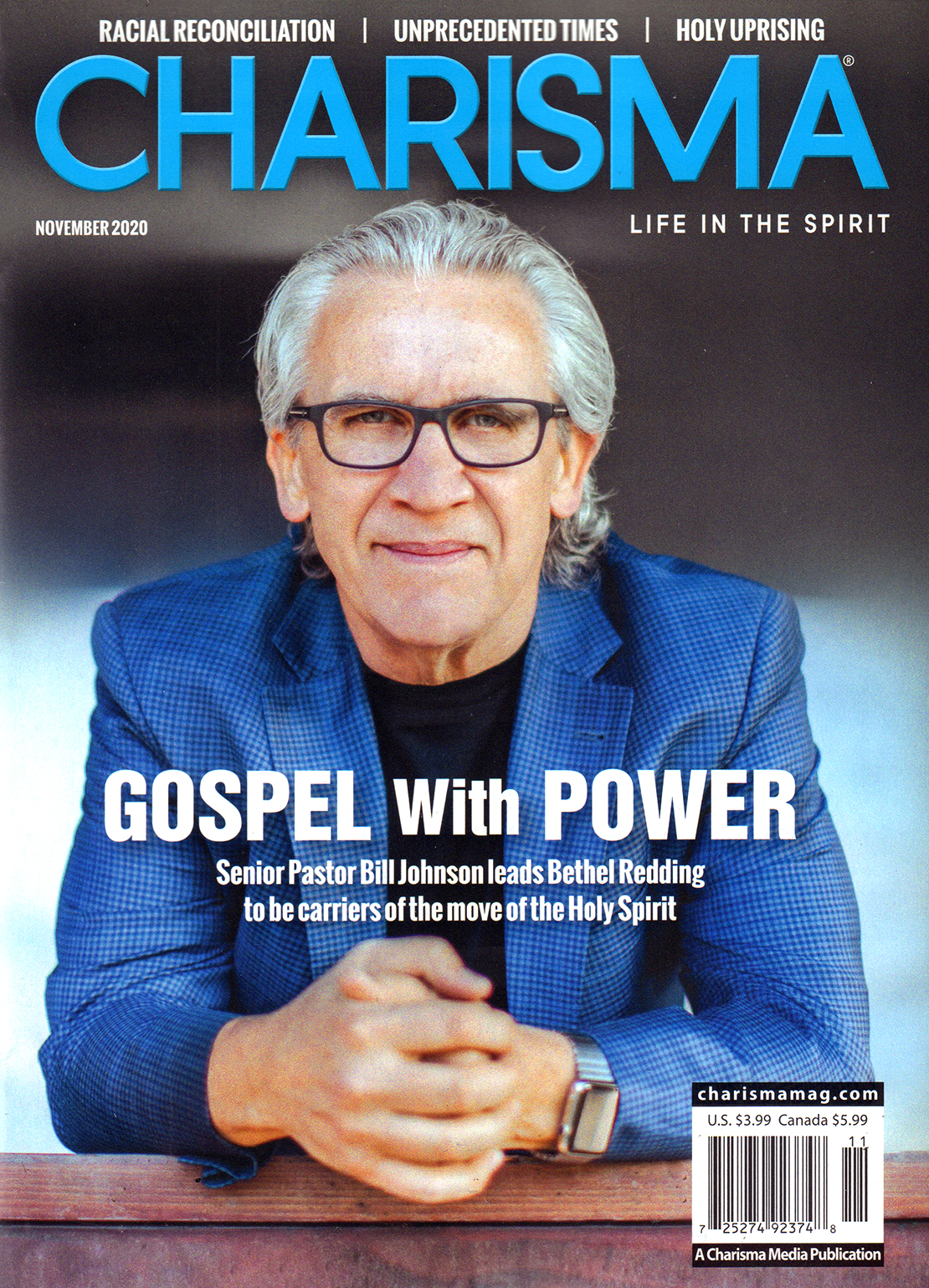 Charisma November 01, 2020 Issue Cover