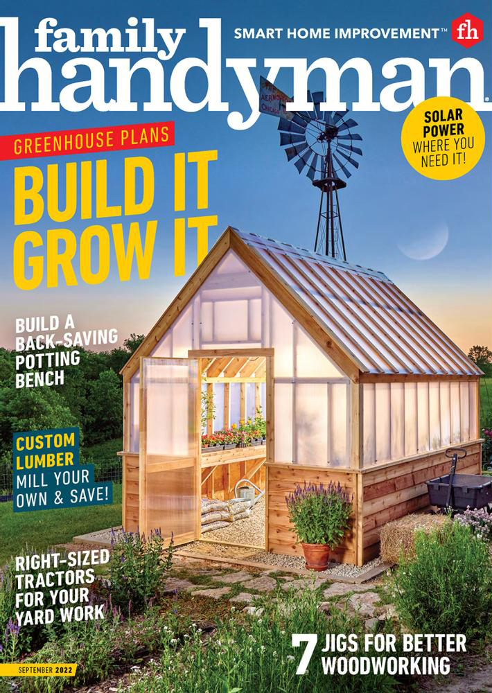 The-Family-Handyman September 01, 2022 Issue Cover