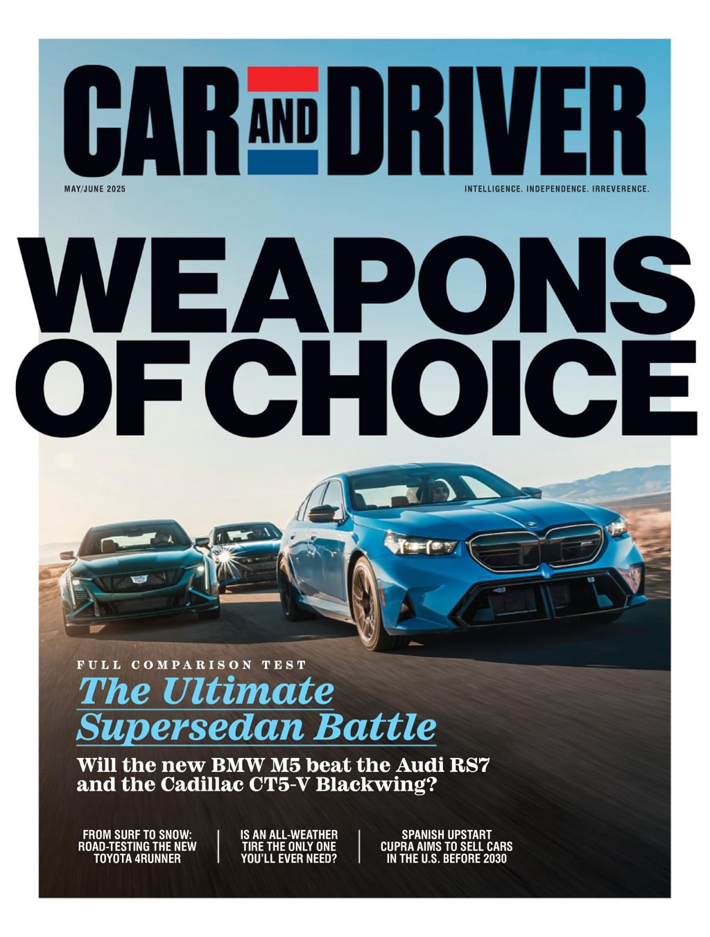 car-and-driver May 01, 2025 Issue Cover